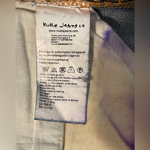 Mens Nudie Raw Denim - Picture 8 of 10